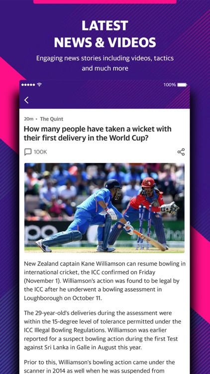 Yahoo cricket