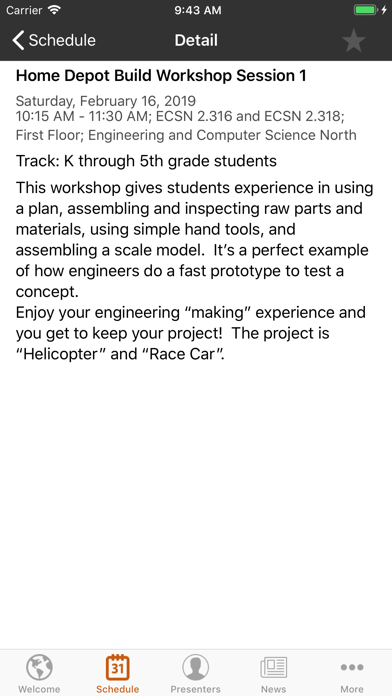 Jonsson School Engineering Day screenshot 3