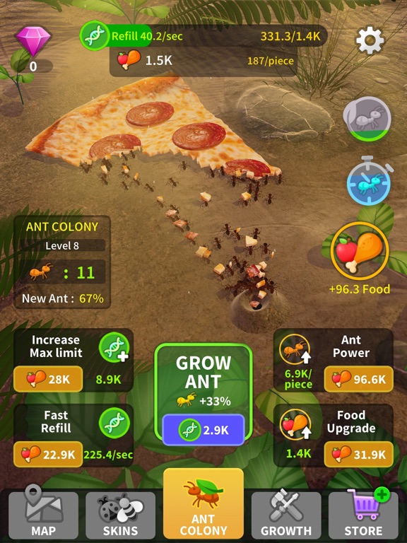 Little Ant Colony - Idle Game screenshot 2