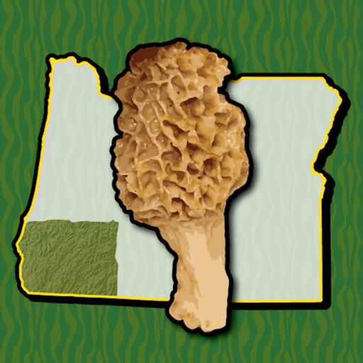 Oregon SW Mushroom Forager Map iOS App
