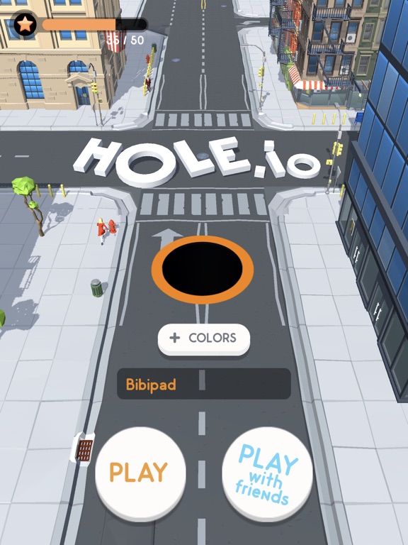 Hole.io iPad app afbeelding 5