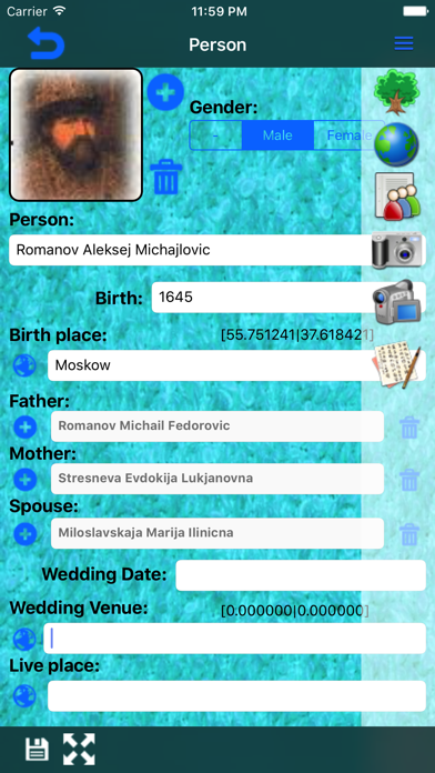 Genealogical trees of families screenshot 3