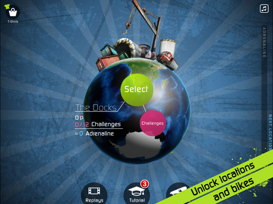 Touchgrind BMX iPad app afbeelding 5