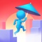 The coolest umbrella parkour is here, open the umbrella and look for the air to fly, zui kuai