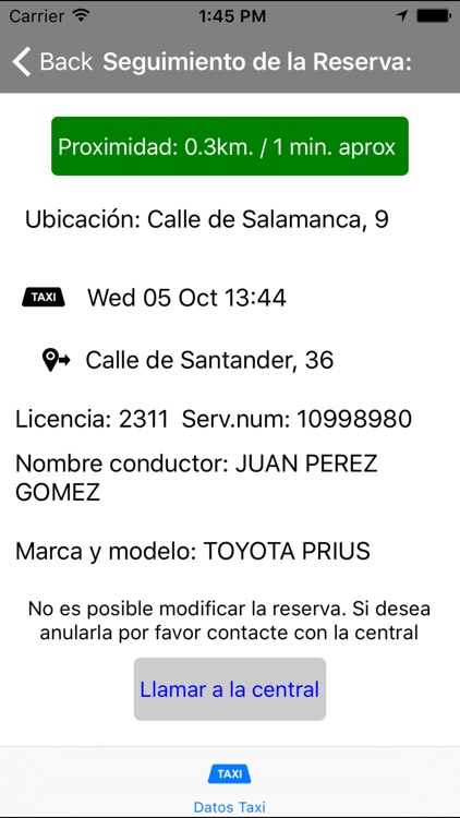 TAXI ZARAGOZA screenshot-3