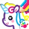 A wonderful, educational drawing game with animated pictures for little princesses