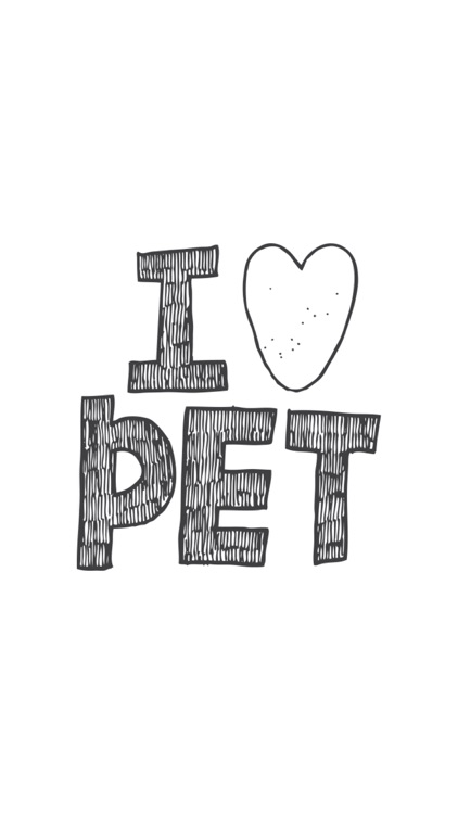 I love my pet