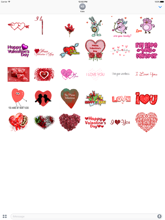 Screenshot #5 pour I Love You Valentine Animated