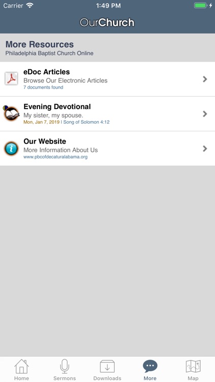Philadelphia Baptist Church screenshot-3
