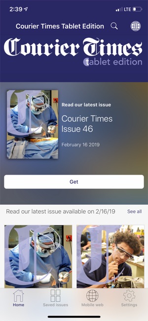 Courier Times Tablet Edition(圖2)-速報App