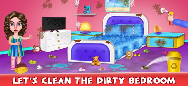 Messy House Cleaning Games(圖2)-速報App