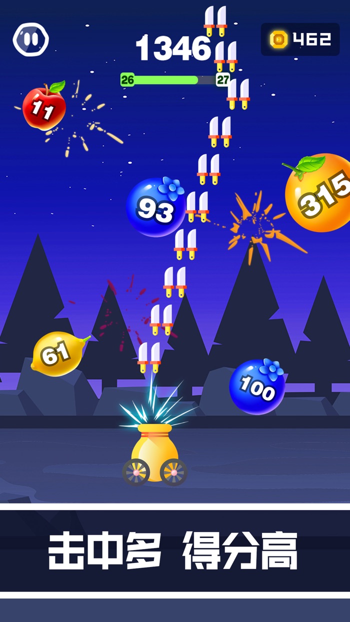 Knife Fruit Blast - Fruit Shot