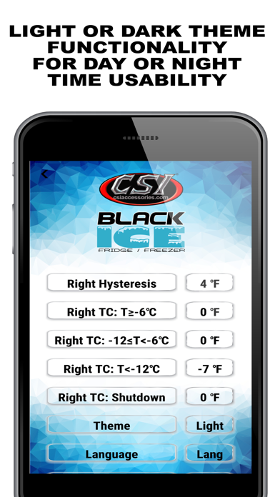 CSI Black Ice Fridge Freezer screenshot 4
