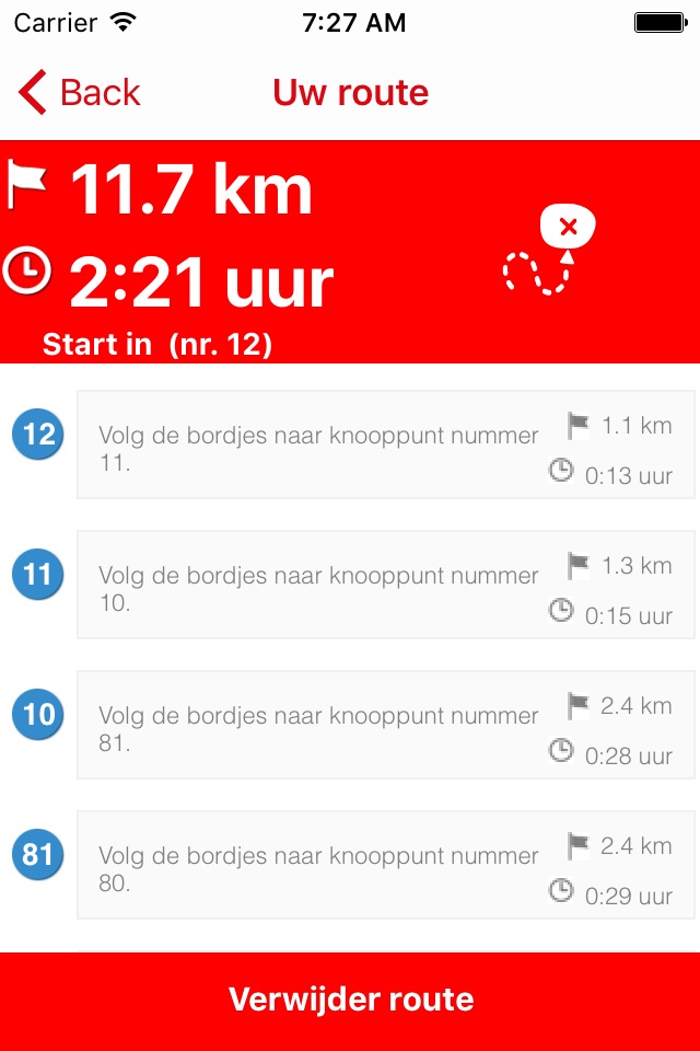 Wandelroutenetwerk screenshot 3