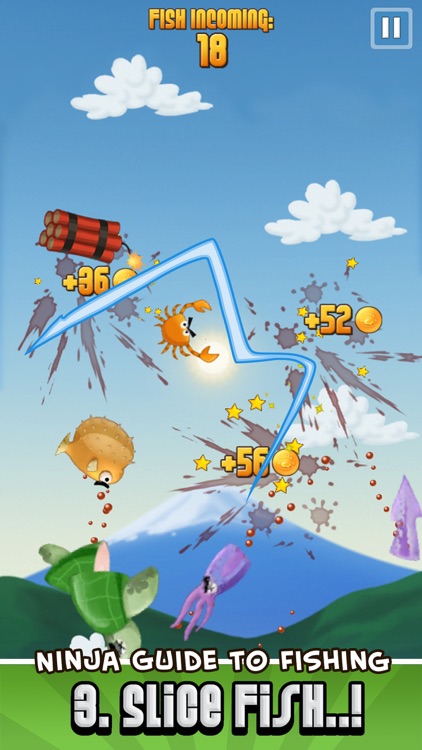 Ninja Fishing screenshot-3