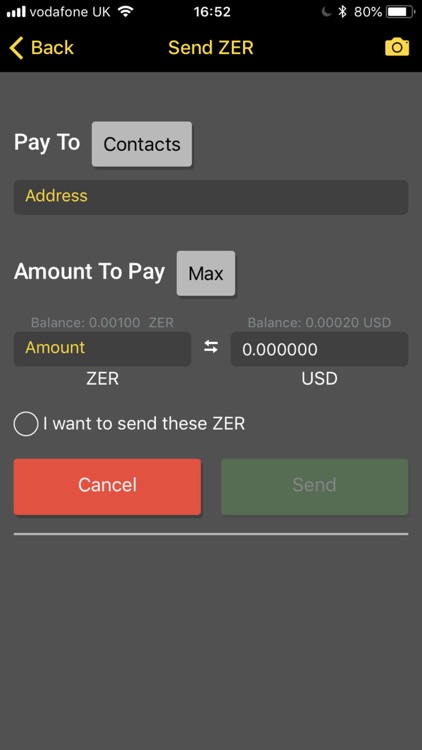 Zero Mobile Wallet screenshot-6