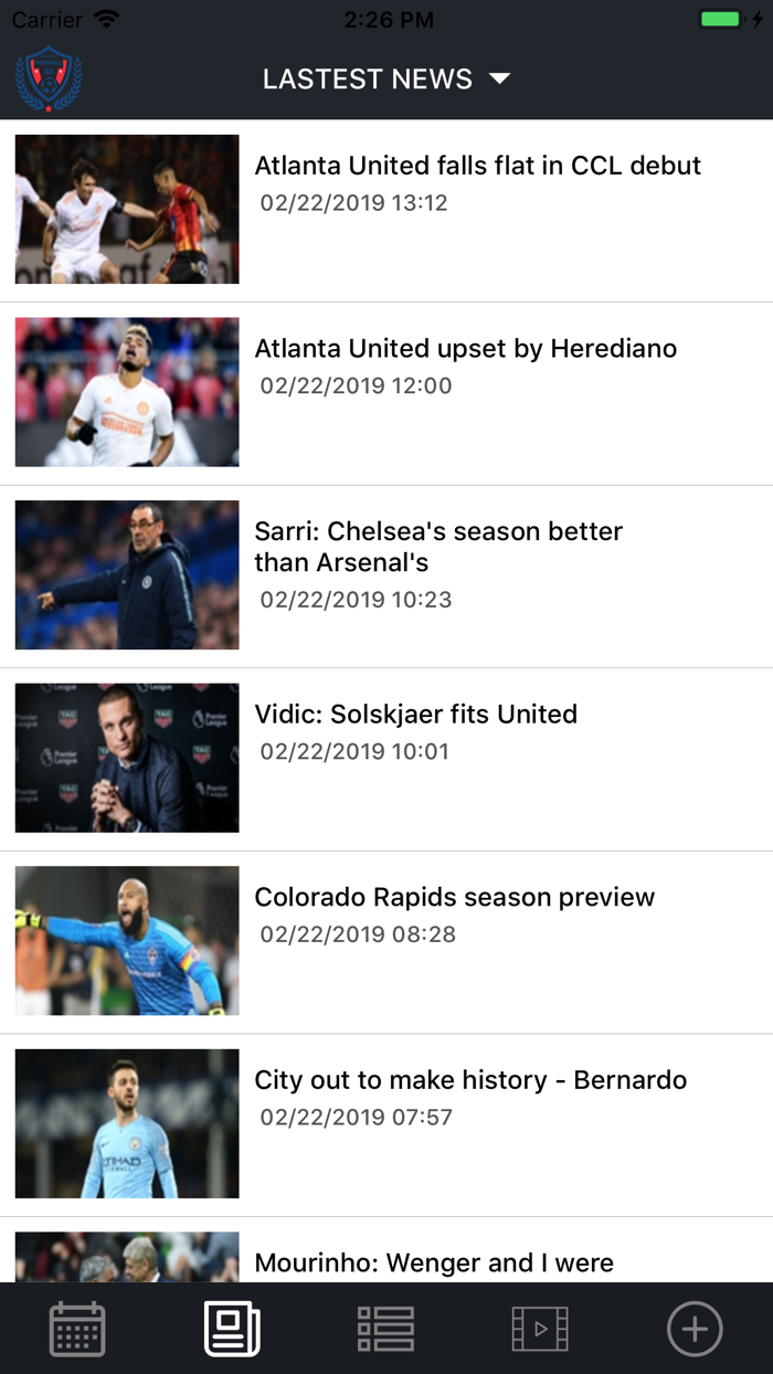Football Scores  News