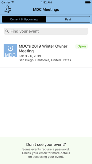 MDC Owner Meetings