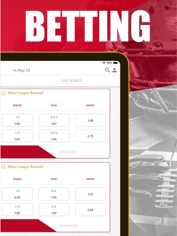 MYBOOKIE - Bet For Fun - Sports Odds & Live Scores screenshot