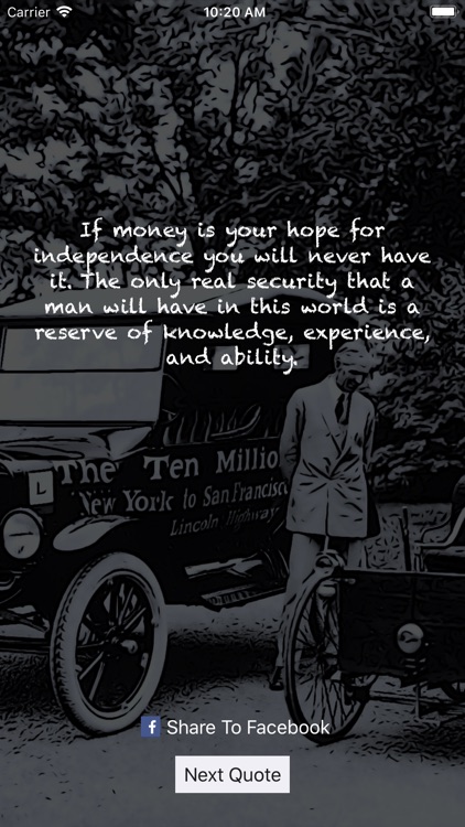 The Wise Words of Henry Ford