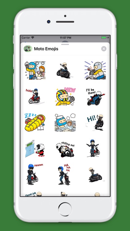 Moto Emojis screenshot-4