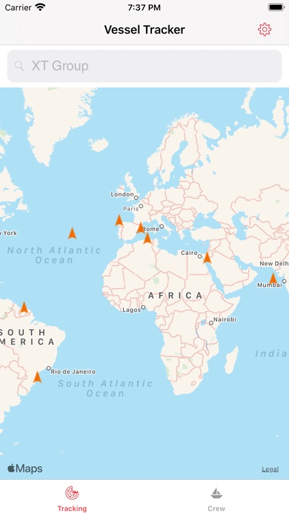 XT Vessel Tracker