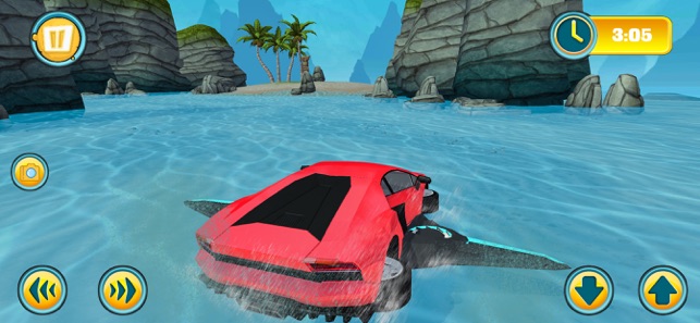 Car Water Surfing Float Race(圖2)-速報App