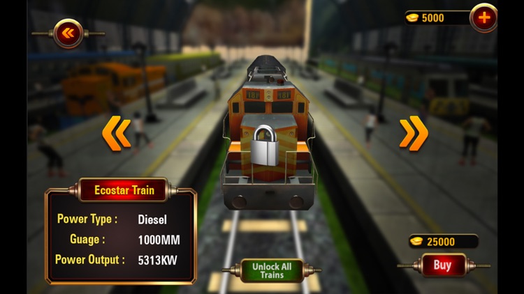 Train racing 3D 2 player