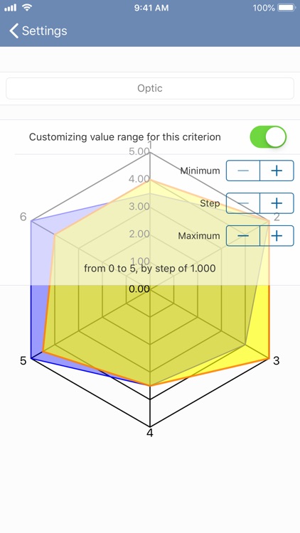 SpiderChart 3.0 screenshot-3