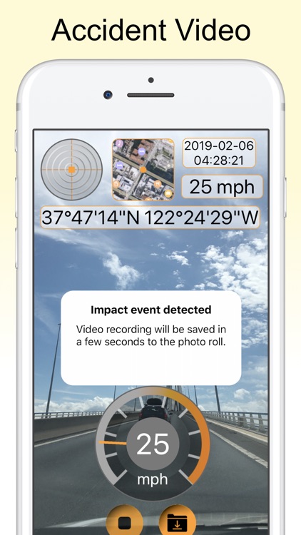Dashcam Pro - Crash Recorder screenshot-0