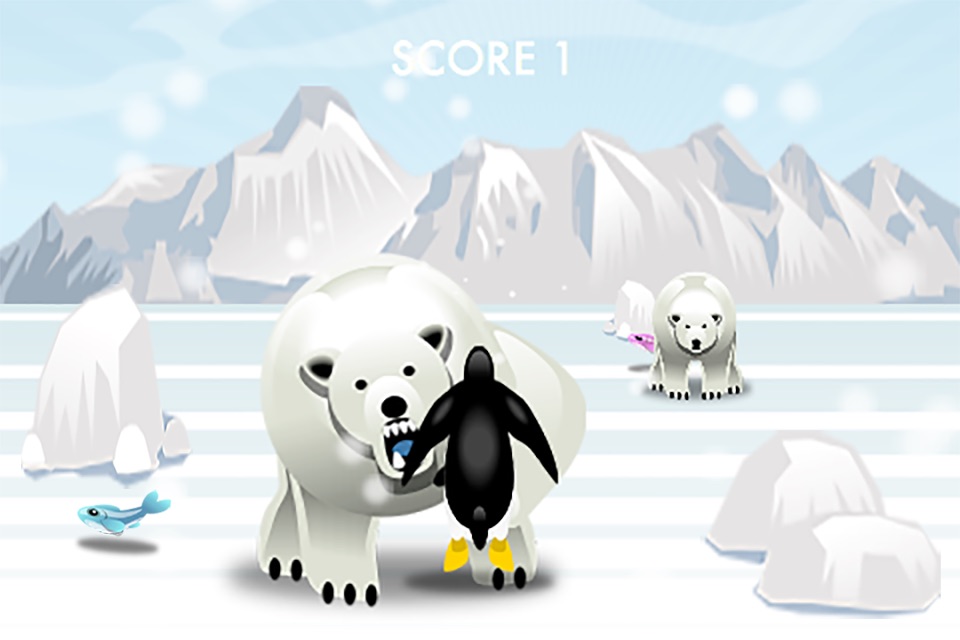 Penguin 3D Arctic Runner screenshot 3
