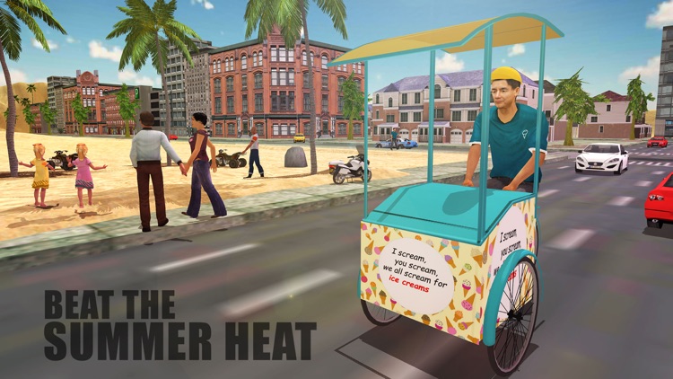 Beach Ice Cream Delivery Game
