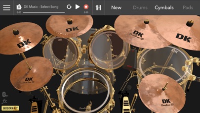 DrumKnee 3D Drums - Drum set