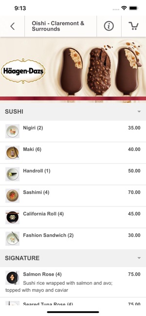 Oishi Sushi Delivery(圖3)-速報App