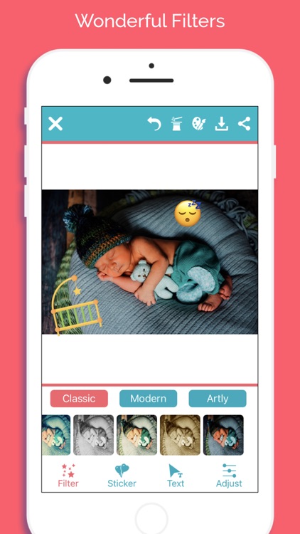 Baby Photo-Editor Milestone