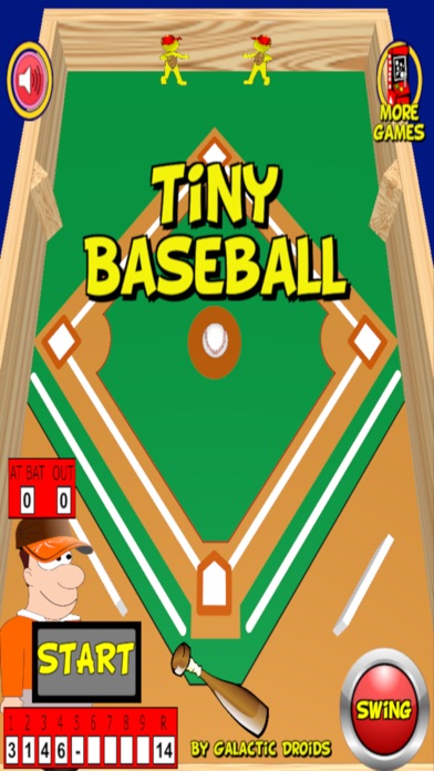 Tiny Baseball Pro Screenshot 1