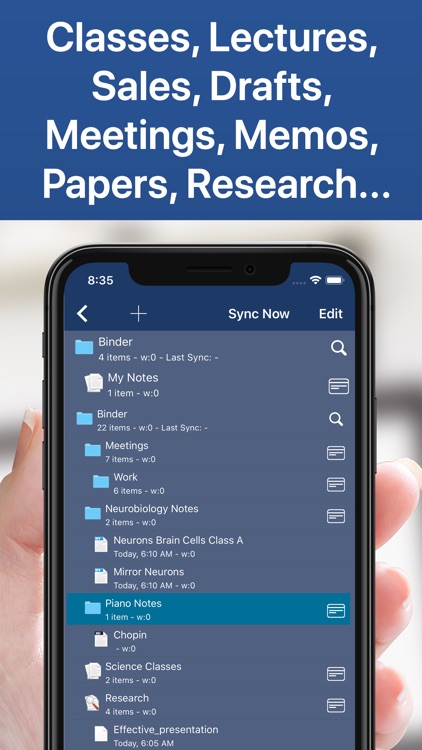Notes Writer Pro - Sync &Share screenshot-4