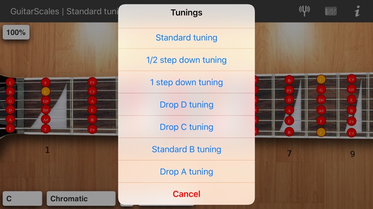 Guitar scales and modes Pro screenshot-1