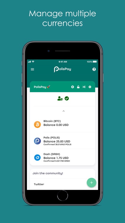 PolisPay - Crypto Wallet