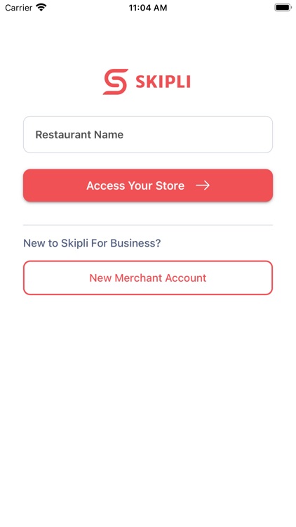 Skipli Merchant Dashboard