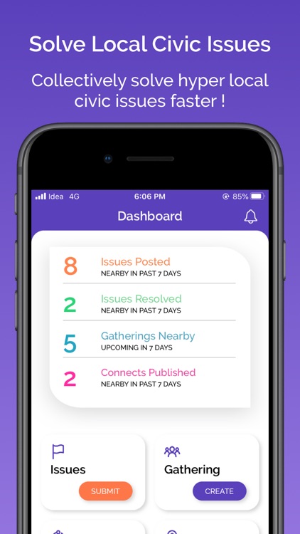 We : Solve Local Civic Issues