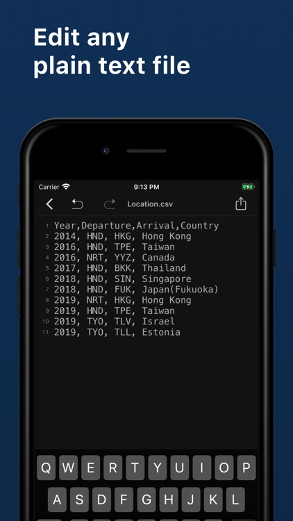 QuickText - Plain Text Editor