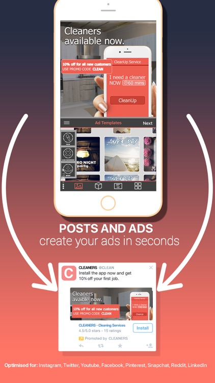 Post & Ad Creator for Social