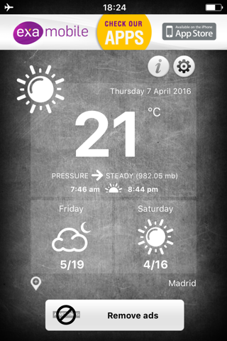 Скриншот из Hot Weather Thermometer