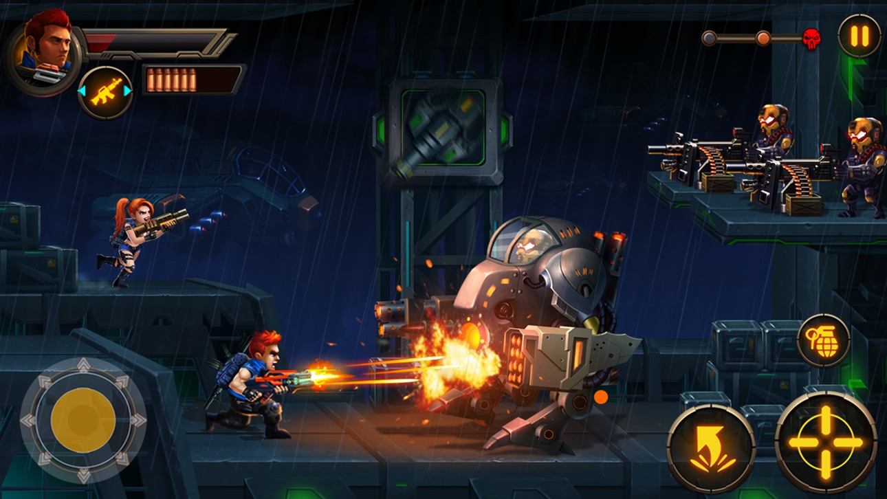 Metal Squad: Shooting Game - Free Hack screenshot 2 - iOS game interface