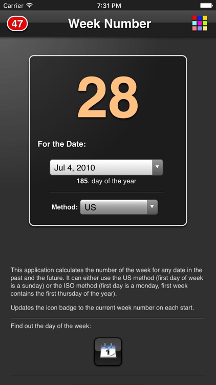 The Week Number