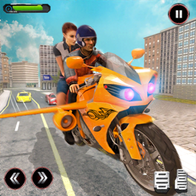 Flying Bike Taxi Simulator