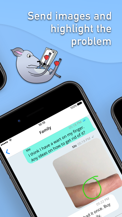 Screenshot #3 pour myEmerg - Health Messenger