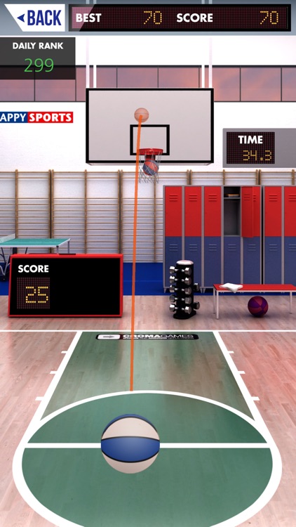 Tappy Sports Basketball Game