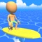 RIDE your surfboard on the geyser and JUMP in the sky to avoid the obstacles